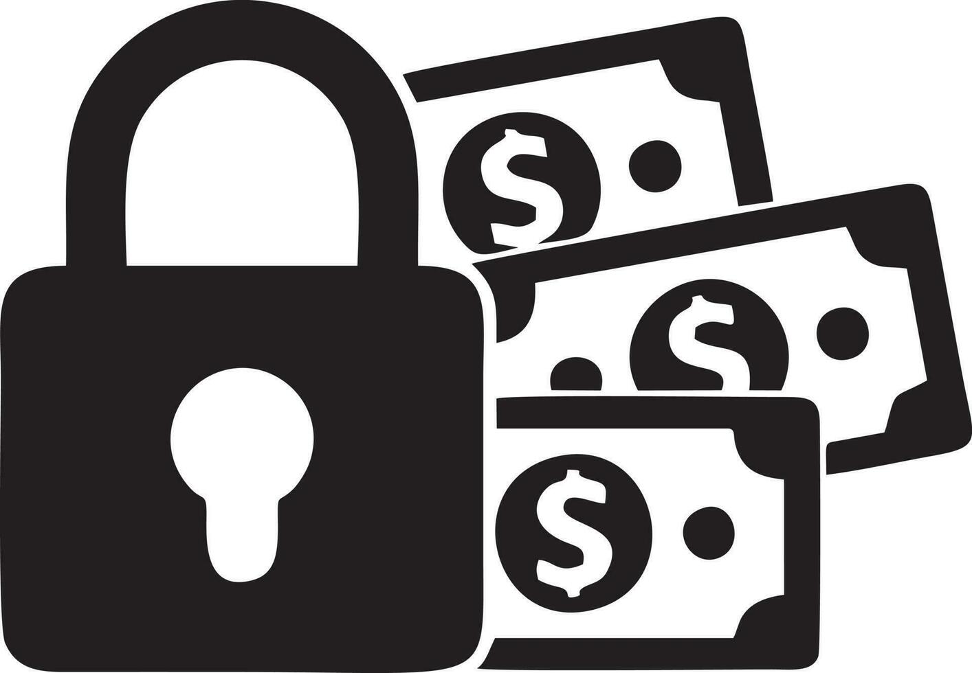 Lock security icon symbol vector image. Illustration of the key secure access system vector design. EPS 10