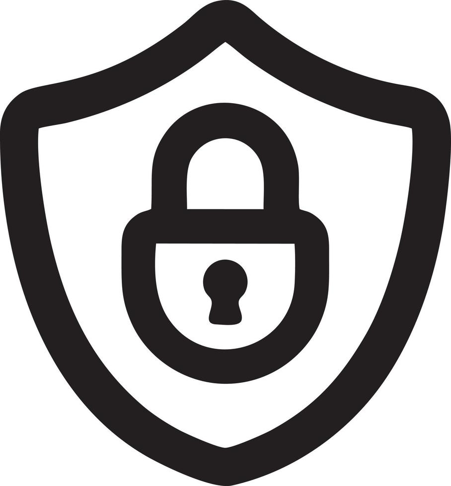 Lock security icon symbol vector image. Illustration of the key secure access system vector design. EPS 10