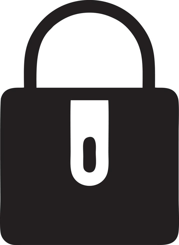 Lock security icon symbol vector image. Illustration of the key secure access system vector design. EPS 10