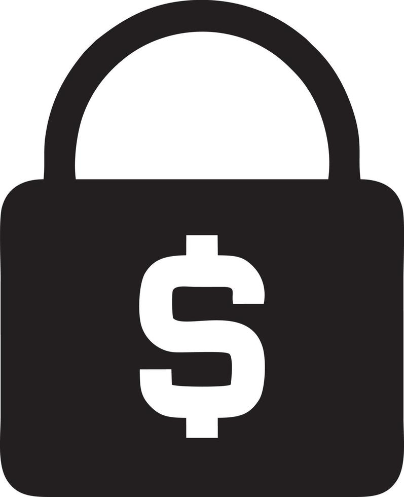 Lock security icon symbol vector image. Illustration of the key secure access system vector design. EPS 10