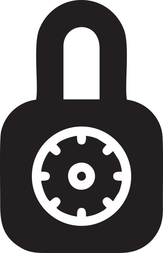 Lock security icon symbol vector image. Illustration of the key secure access system vector design. EPS 10