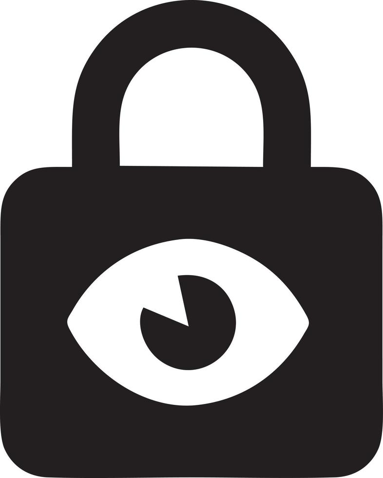 Lock security icon symbol vector image. Illustration of the key secure access system vector design. EPS 10