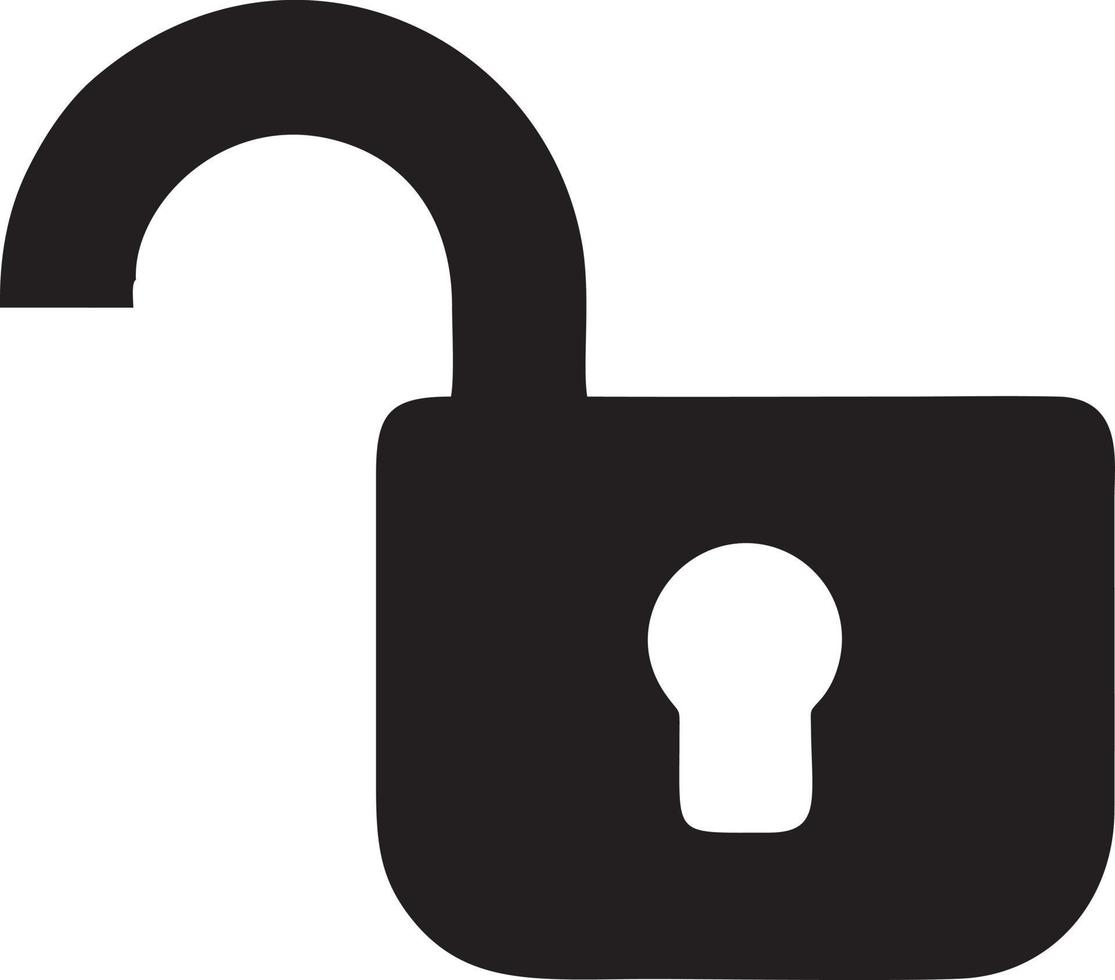 Lock security icon symbol vector image. Illustration of the key secure access system vector design. EPS 10