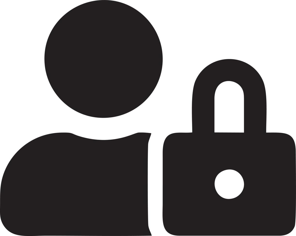 Lock security icon symbol vector image. Illustration of the key secure access system vector design. EPS 10