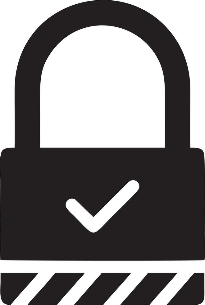 Lock security icon symbol vector image. Illustration of the key secure access system vector design. EPS 10