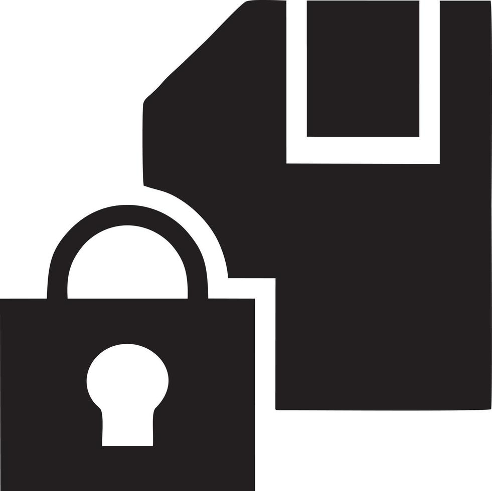 Lock security icon symbol vector image. Illustration of the key secure access system vector design. EPS 10