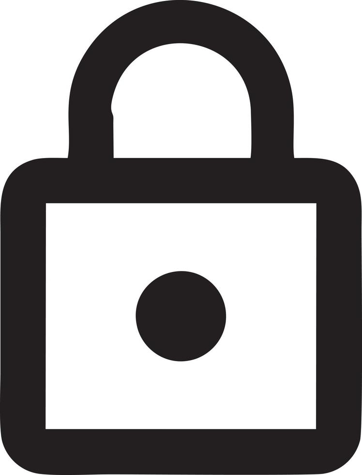 Lock security icon symbol vector image. Illustration of the key secure access system vector design. EPS 10