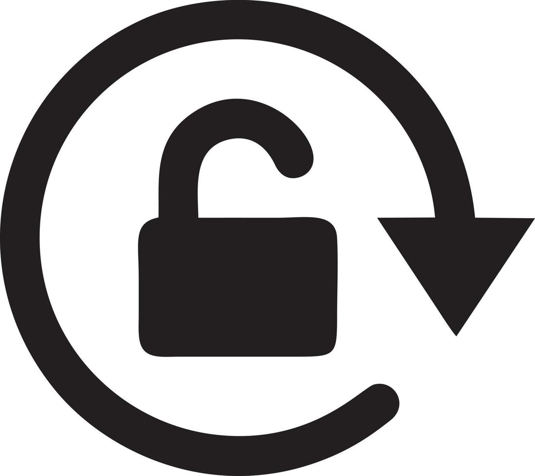 Lock security icon symbol vector image. Illustration of the key secure access system vector design. EPS 10