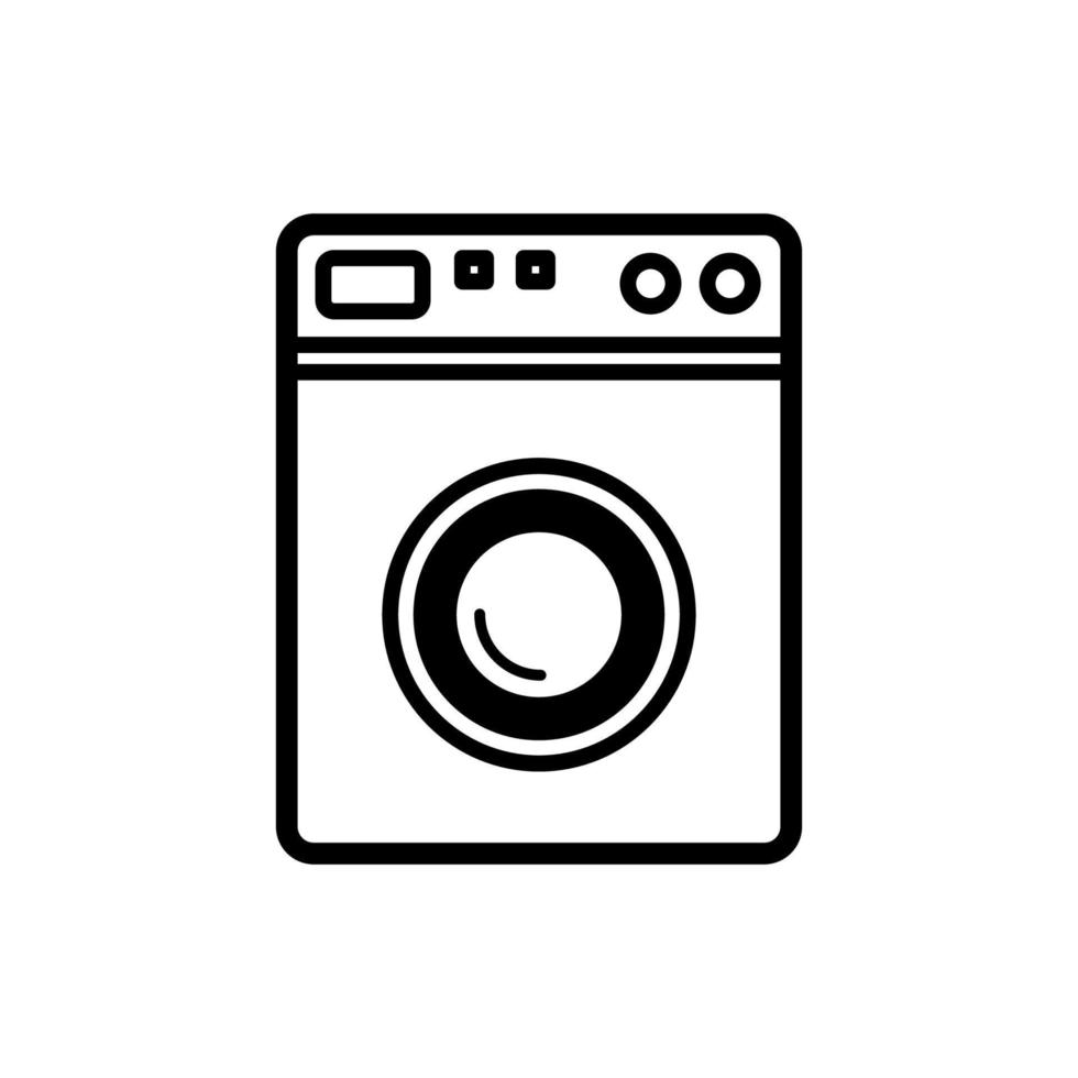 washing machine icon design vector