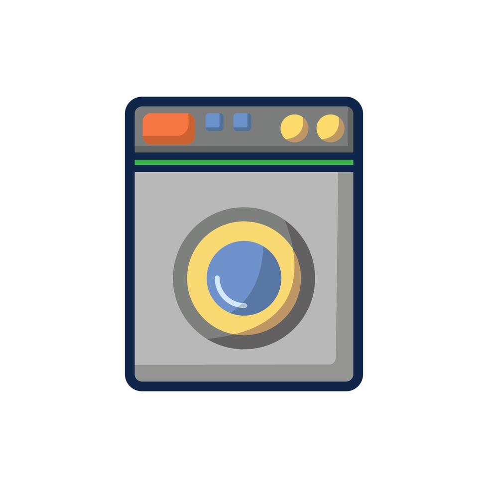 Lavado máquina icono diseño vector