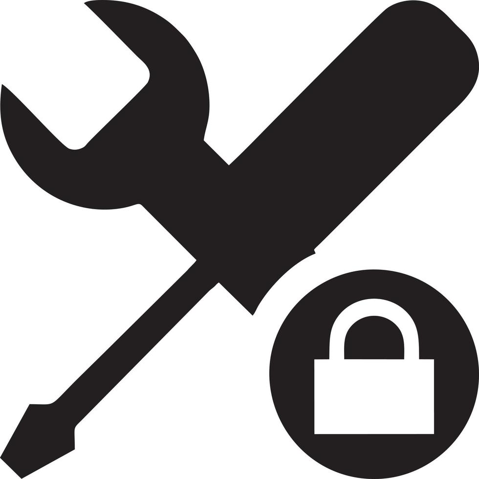 Lock security icon symbol vector image. Illustration of the key secure access system vector design. EPS 10