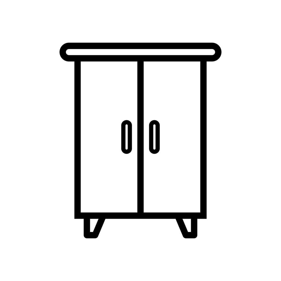 wardrobe icon design vector