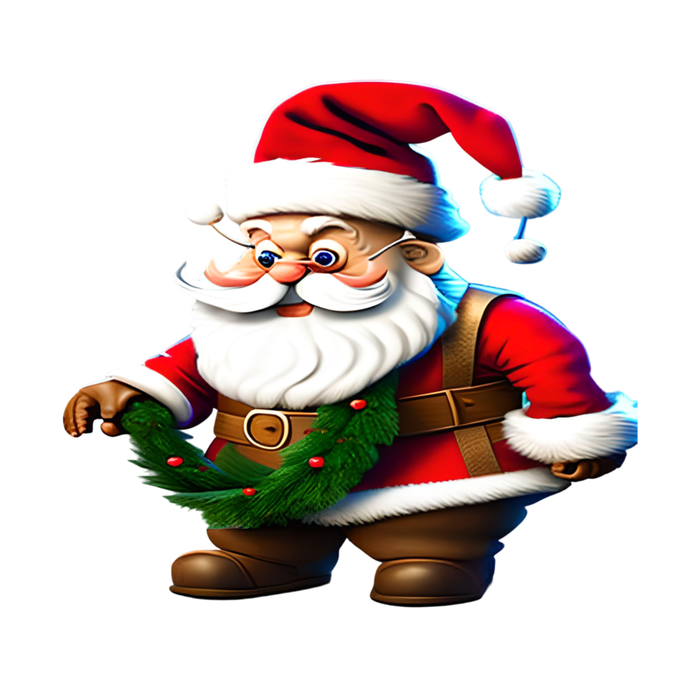 Happy Charistmas Santa Cluse png