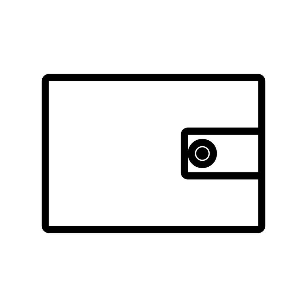 wallet icon design vector