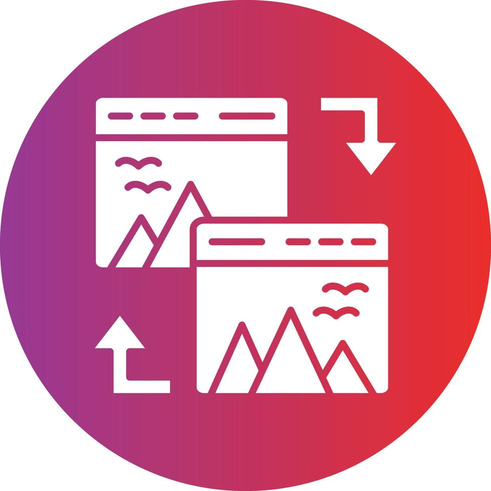 Vector Design Pingback Icon Style