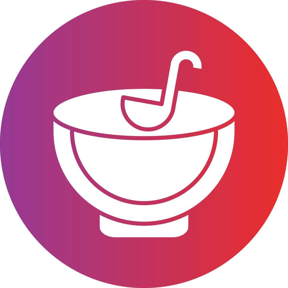 Vector Design Punch Bowl Icon Style