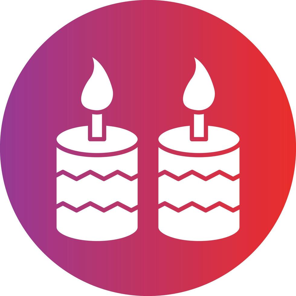 Vector Design Candle Icon Style