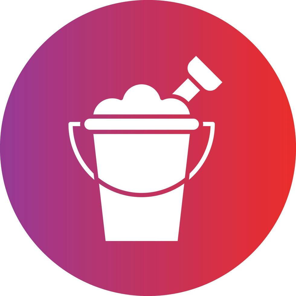 Vector Design Sand Bucket Icon Style