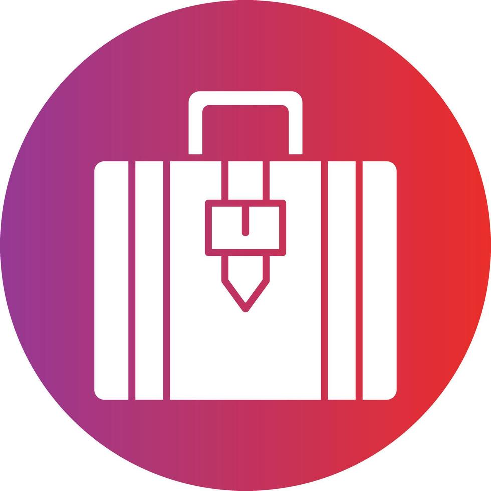 Vector Design Suitcase Icon Style