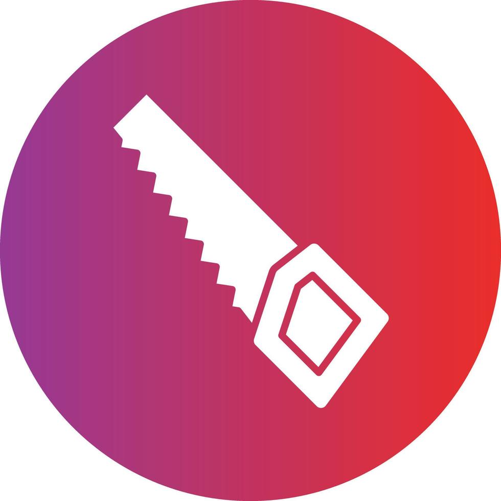 Vector Design Hand Saw Icon Style