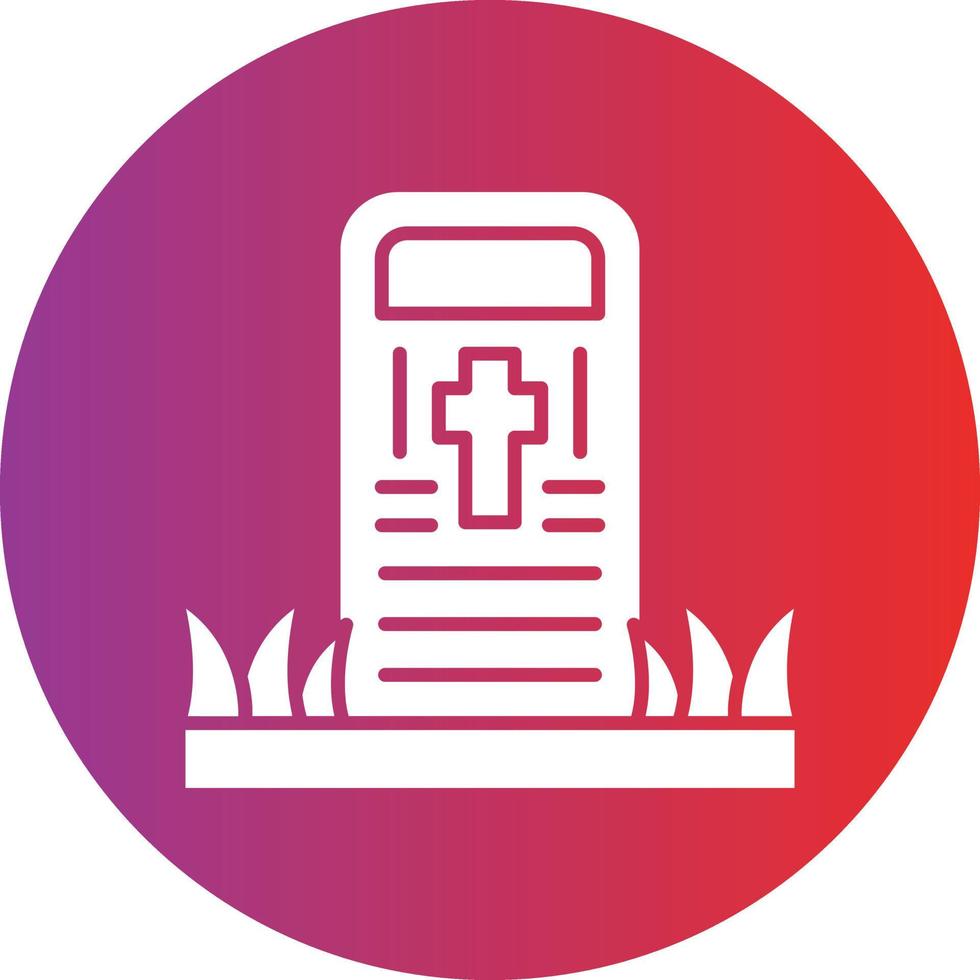 Vector Design Cemetery Icon Style