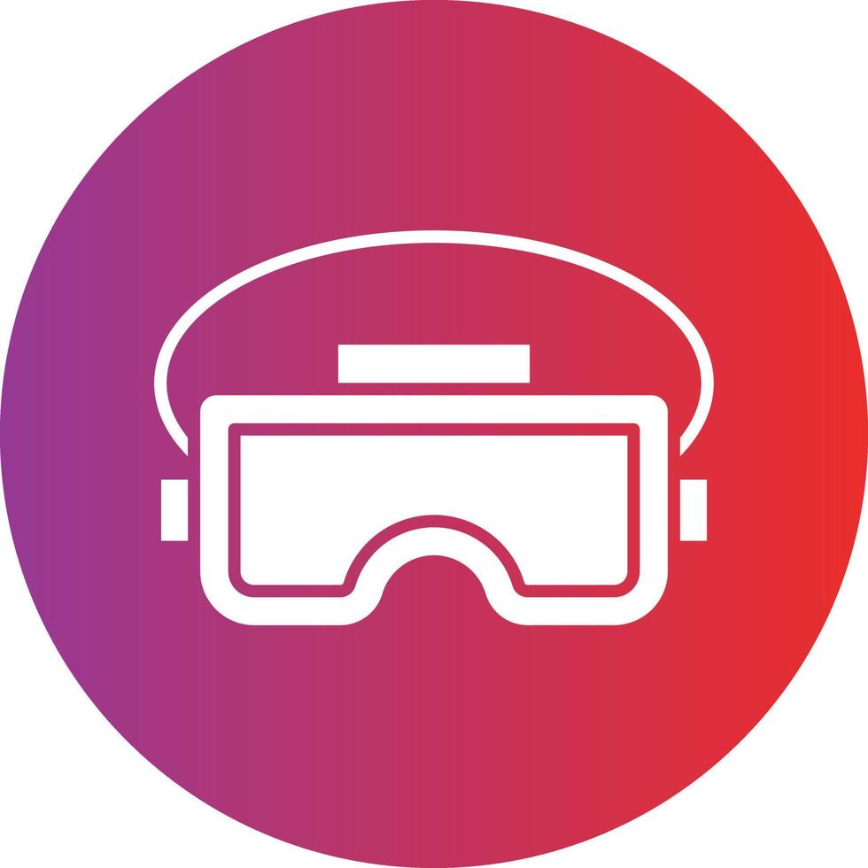 Vector Design Vr Glasses Icon Style
