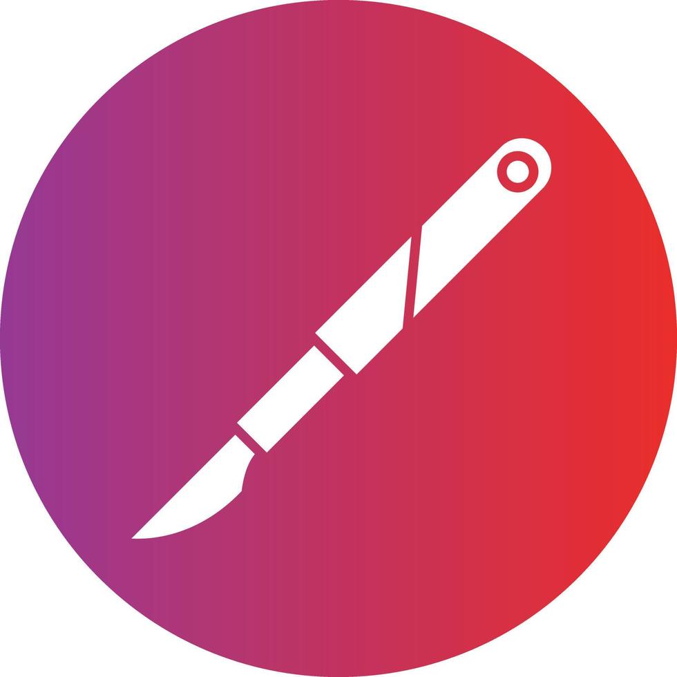 Vector Design Scalpel Icon Style