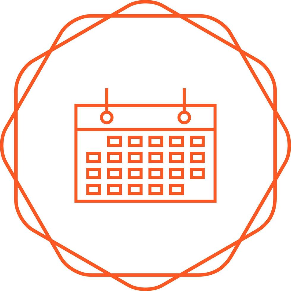 Scheduled Event Vector Icon