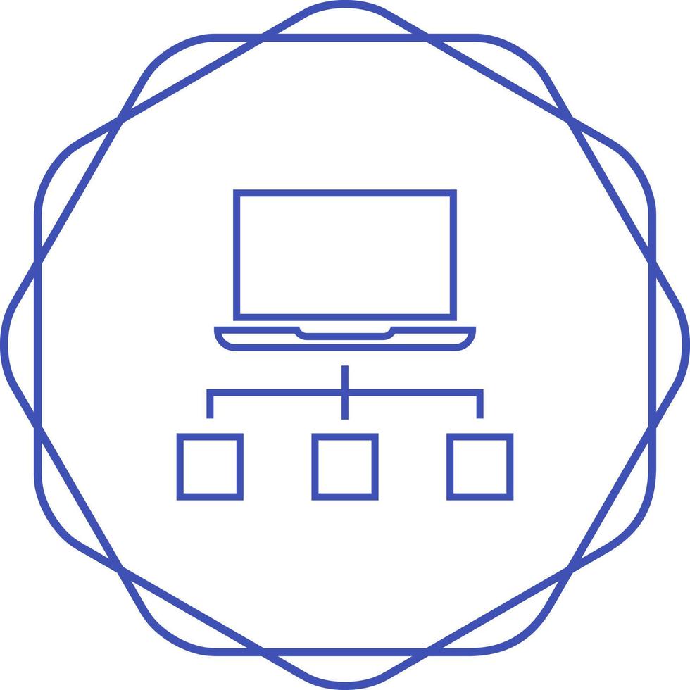 System Connection Vector Icon