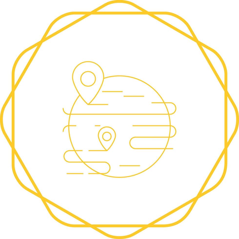 Location on Earth Vector Icon