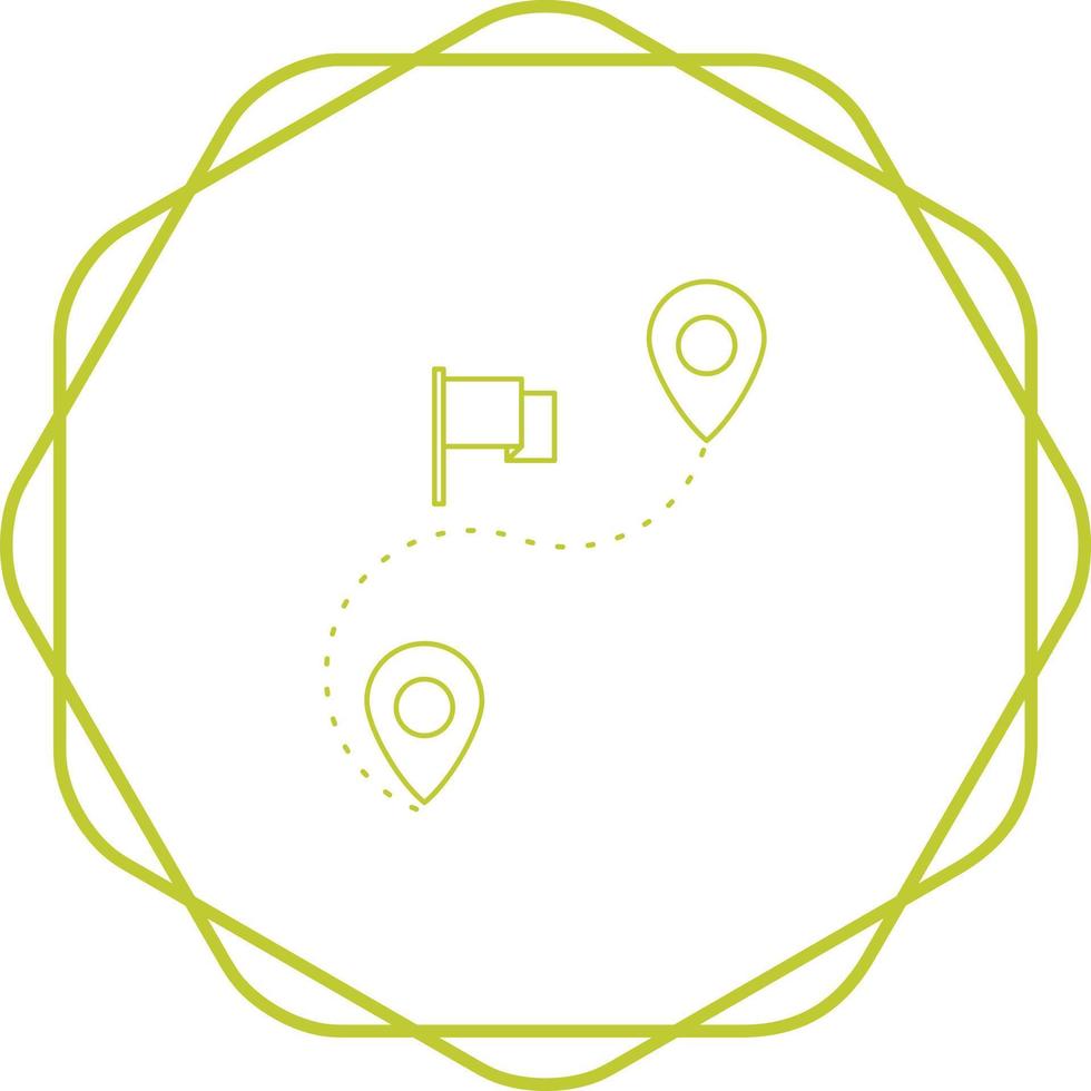 Route Vector Icon
