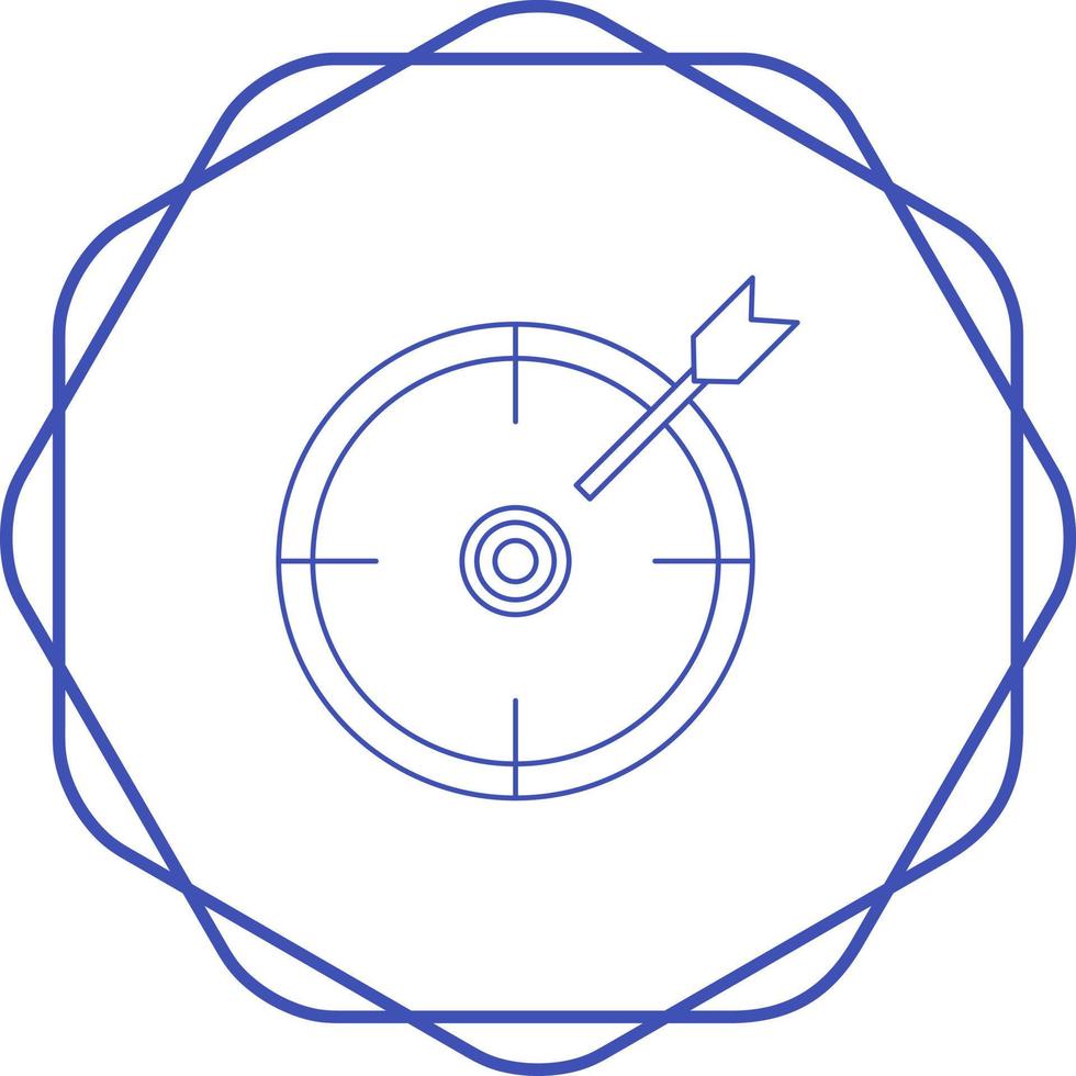 Target Location Vector Icon