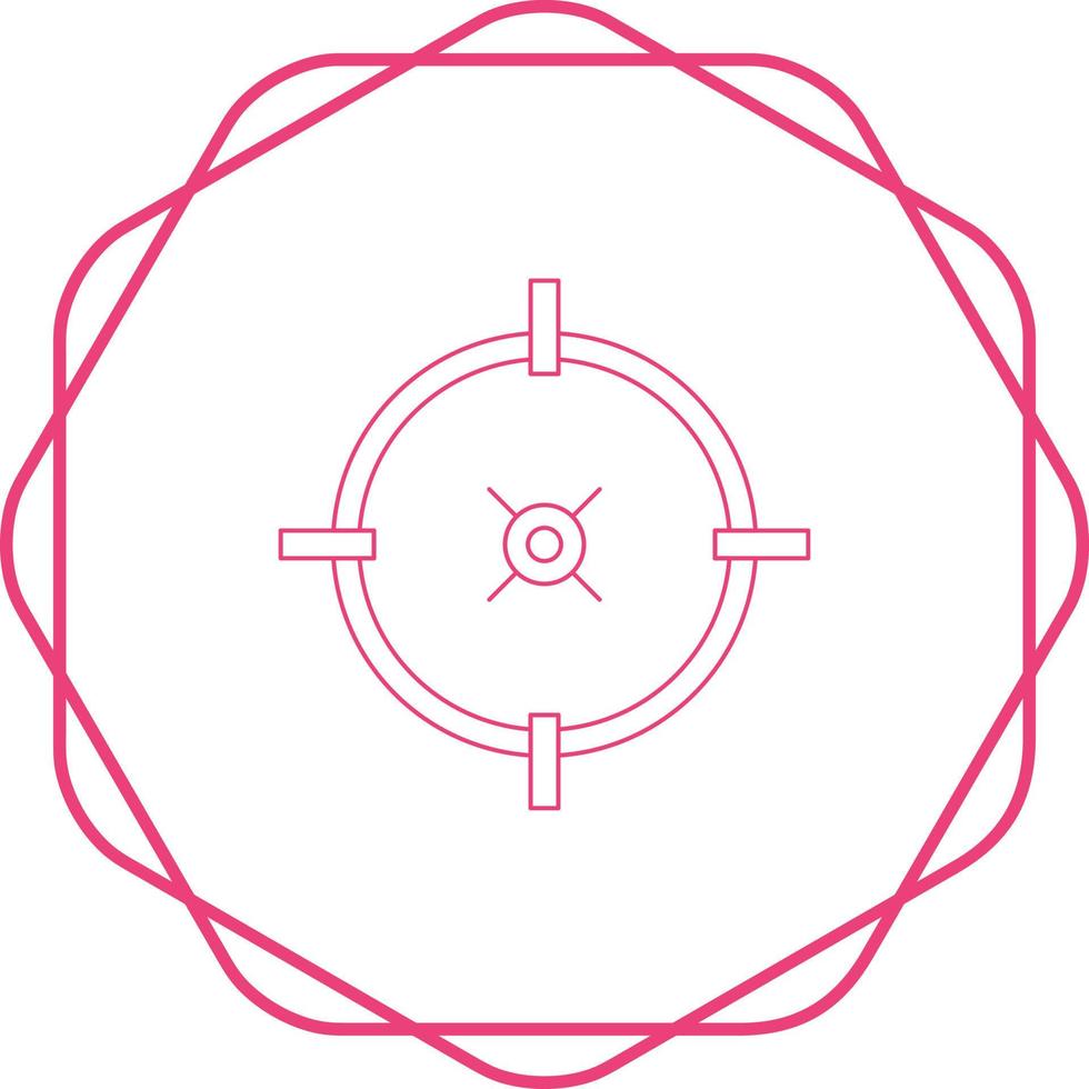 Target Location Vector Icon