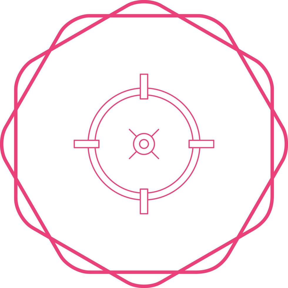 Target Location Vector Icon