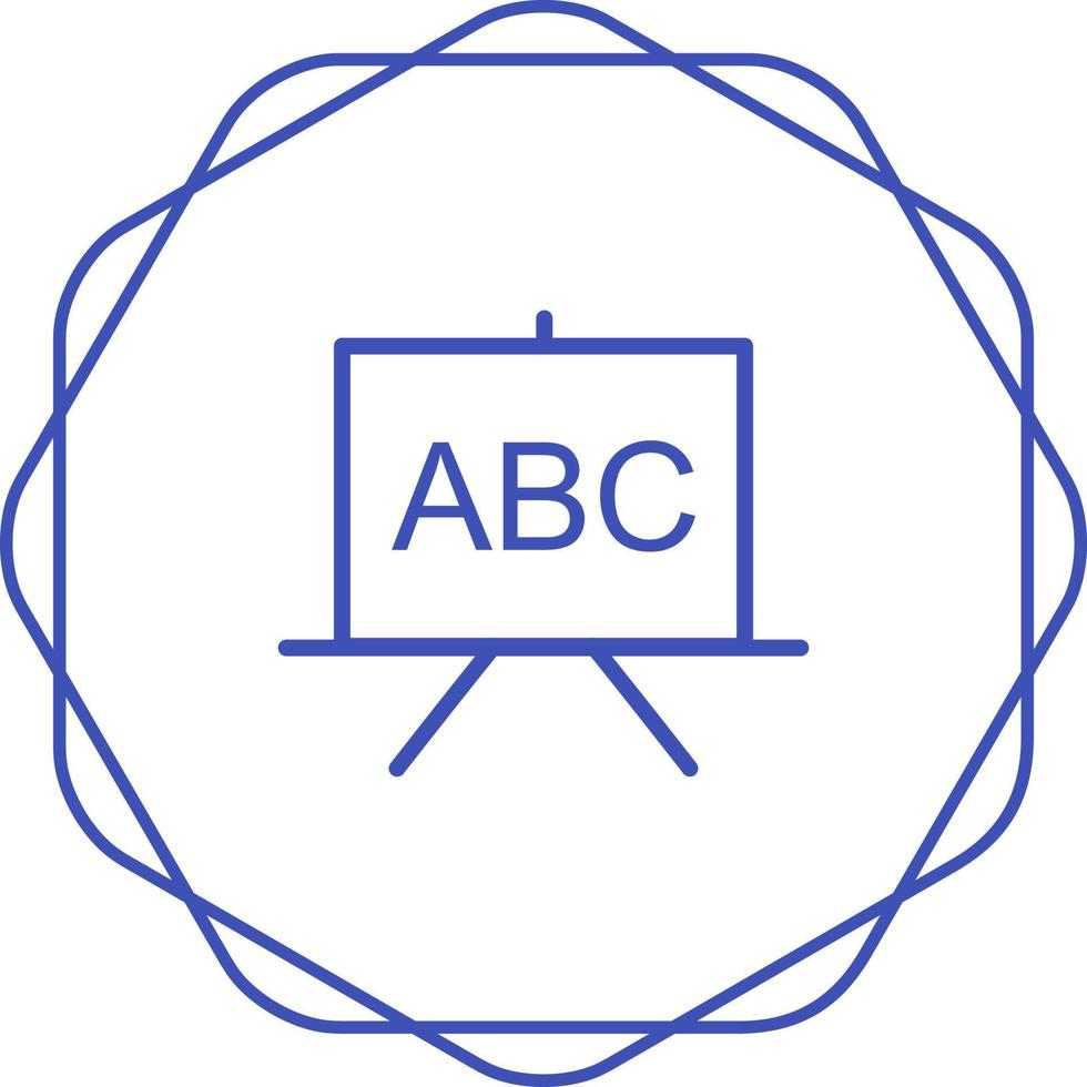 Black Board Vector Icon