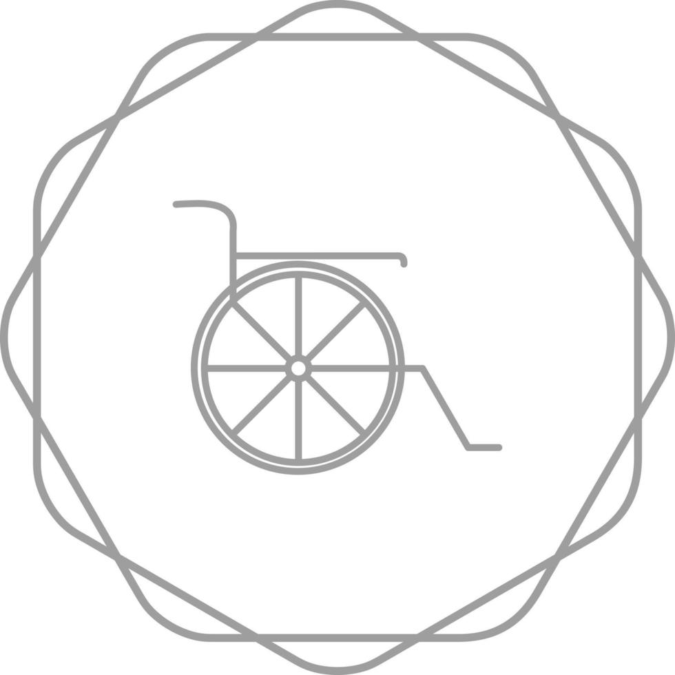 Wheelchair Vector Icon