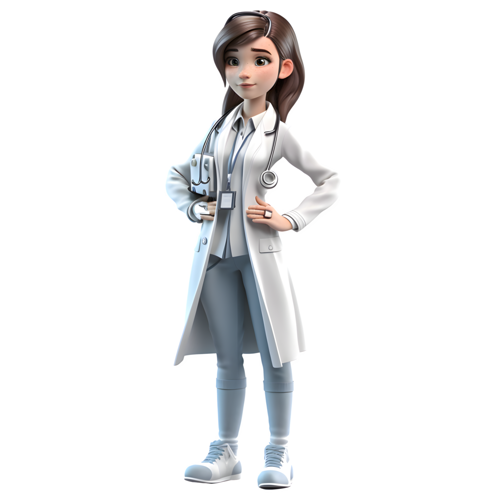 Professional and Caring Doctor Women Competent and Compassionate Models for Healthcare Industry Presentations PNG Transparent Background