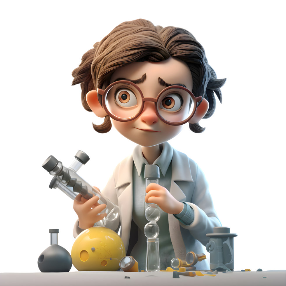 Cute Doctor Women with Expertise Experienced and Competent Characters for Health Services Presentations PNG Transparent Background