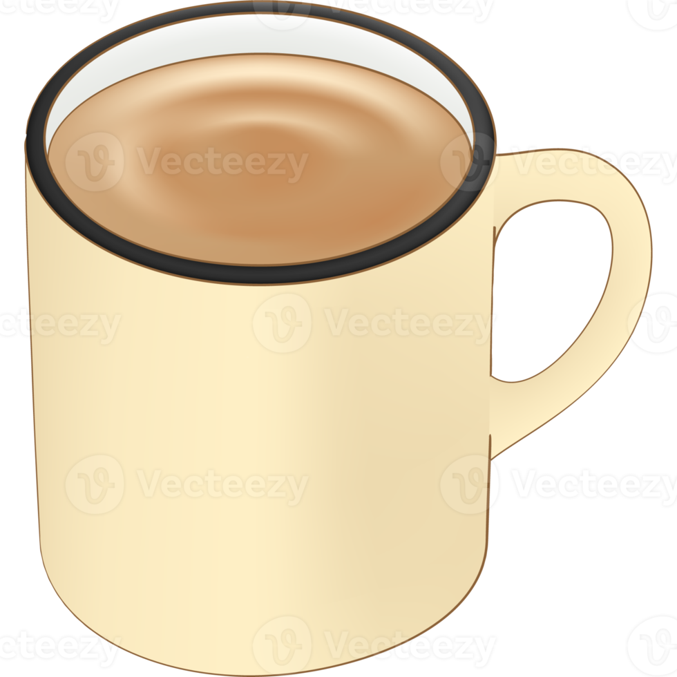 Coffee in cup png