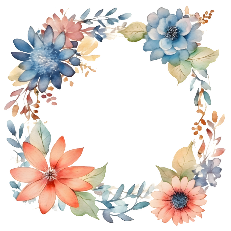 na moda Páscoa floral quadrado quadro, Armação modelos para social meios de comunicação Postagens, Móvel aplicativos, e rede Projeto. peônias, rosas, e vegetação dentro suave pastel cores. png transparente fundo