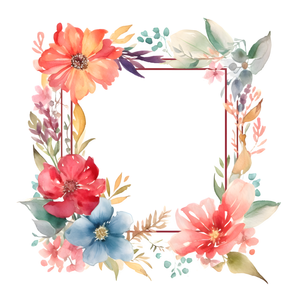 feminin Blumen- Einladung mit zart lila und Rosa blüht png transparent Hintergrund