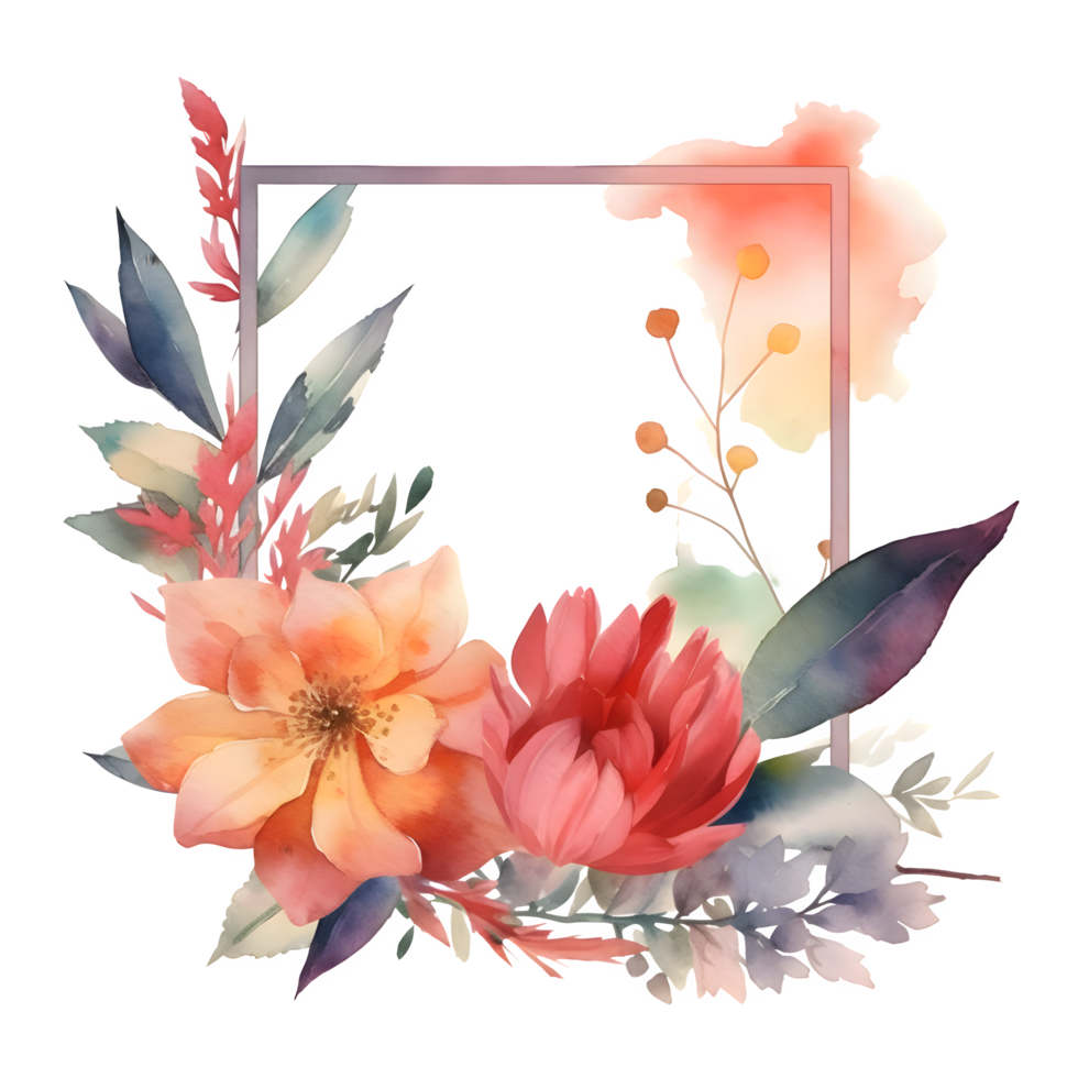Botanical wreath with hand-lettered calligraphy for a romantic touch PNG Transparent Background