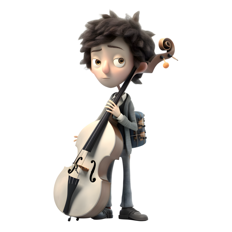Passionate Musician Kids with Microphones PNG Transparent Background