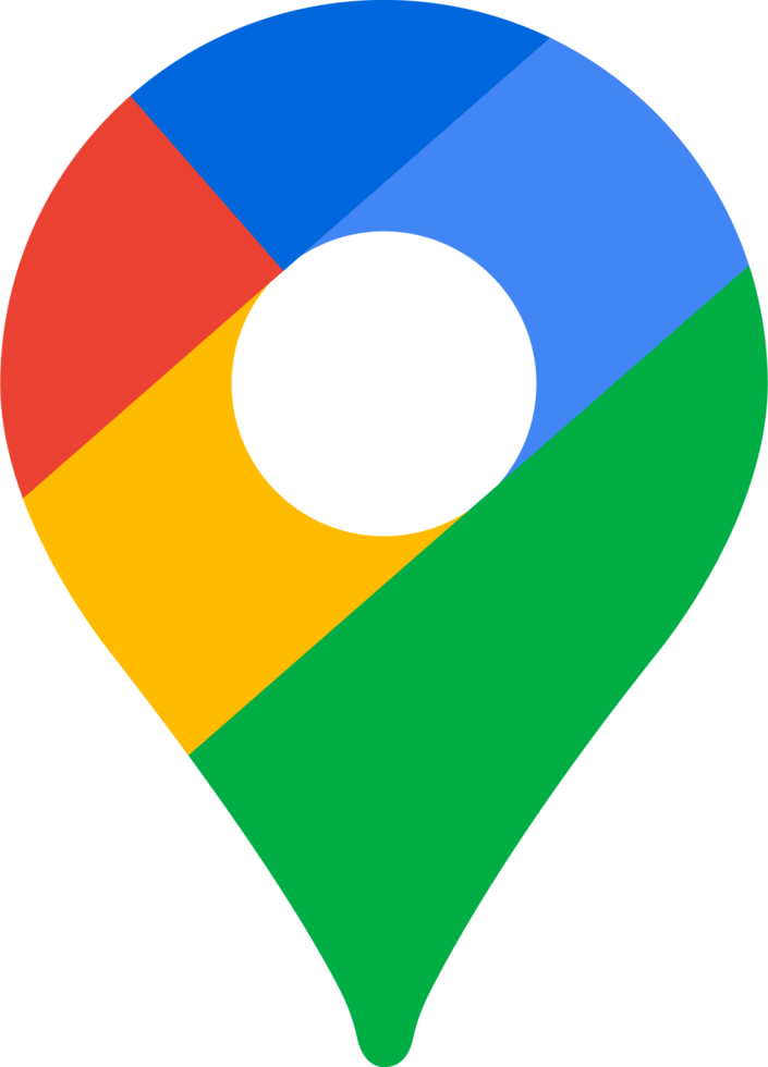 Google mapas gmaps ícone logotipo símbolo png