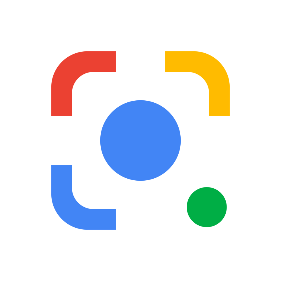 Google lente ícone logotipo símbolo png