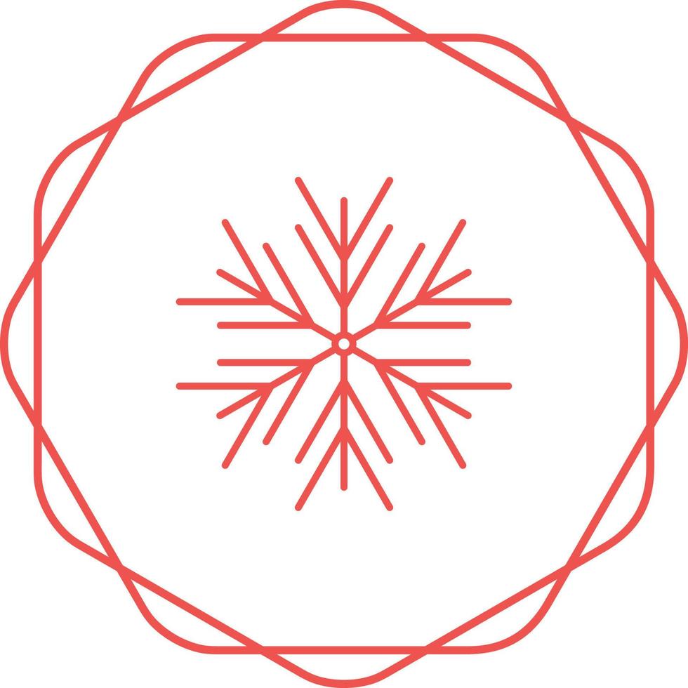 Snowflake Vector Icon