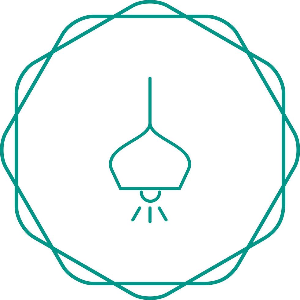 Overhead Light Vector Icon