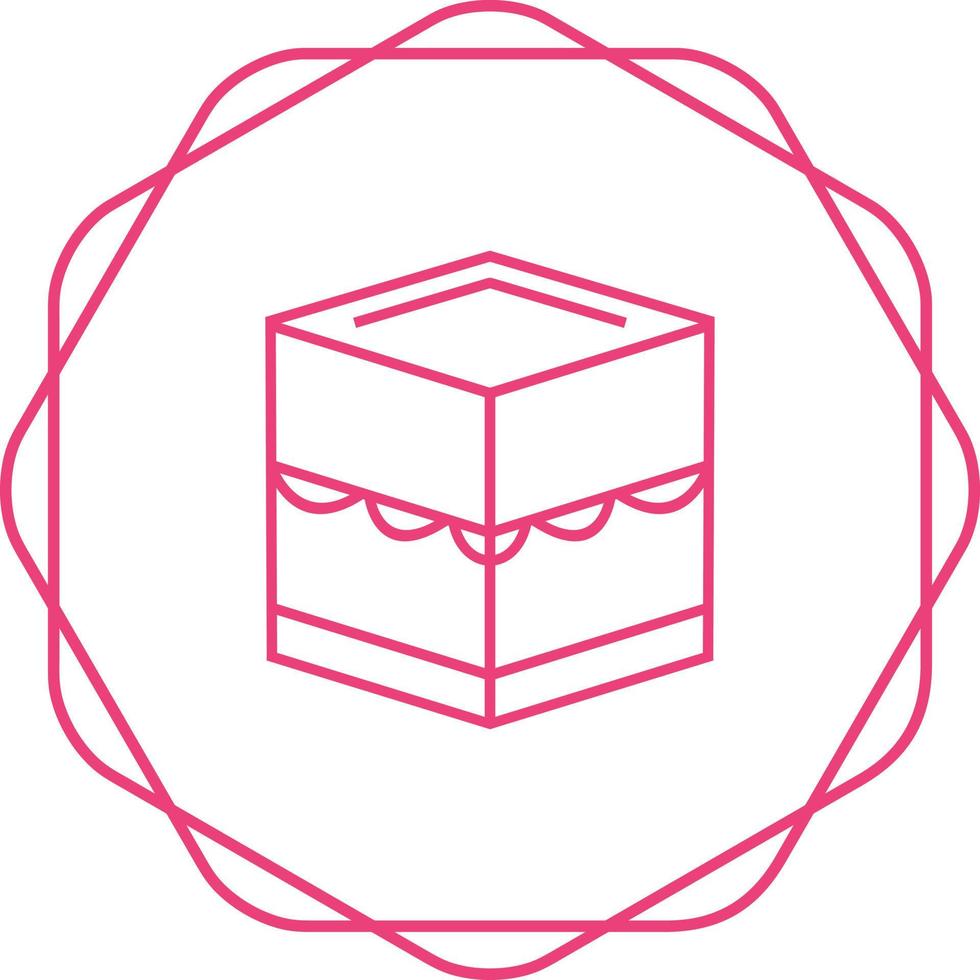 Khana Kaba Vector Icon