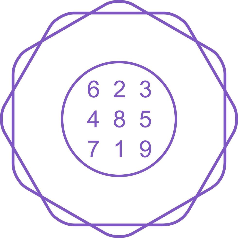 Number Theory Vector Icon