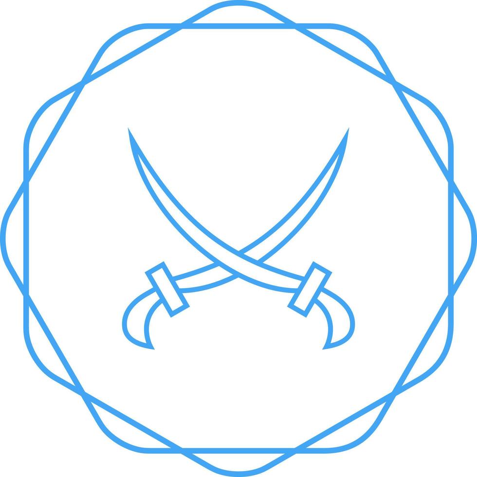 Two Swords Vector Icon